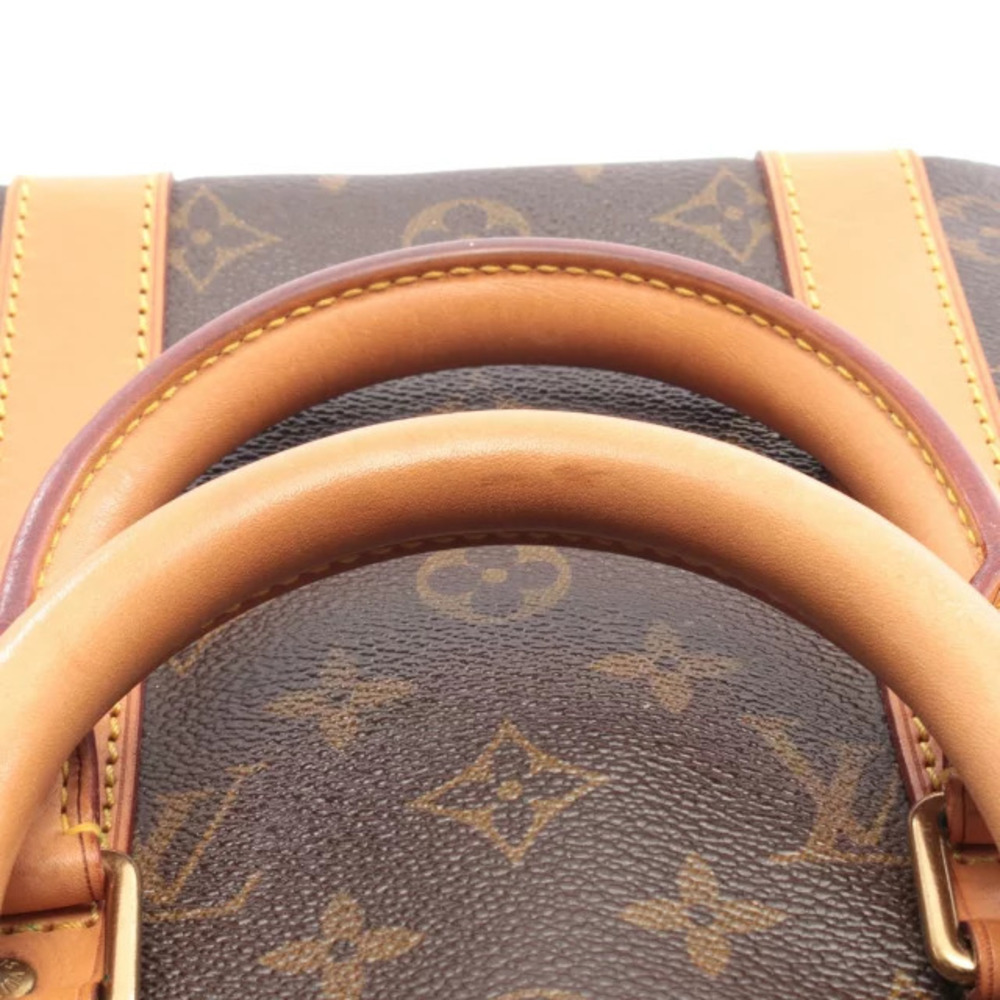 Louis Vuitton Keepall Boston Bag Canvas Leather Monogram Brown - Picture 5 of 7